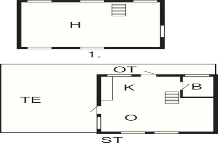 6 Person Holiday Home In AÅkirkeby Exterior photo